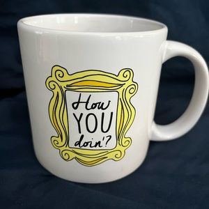 Friends TV show mug, How you doin?